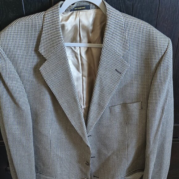 Givenchy Monsieur Mens 1980s Vintage 3 Button Blazer Sport Coat